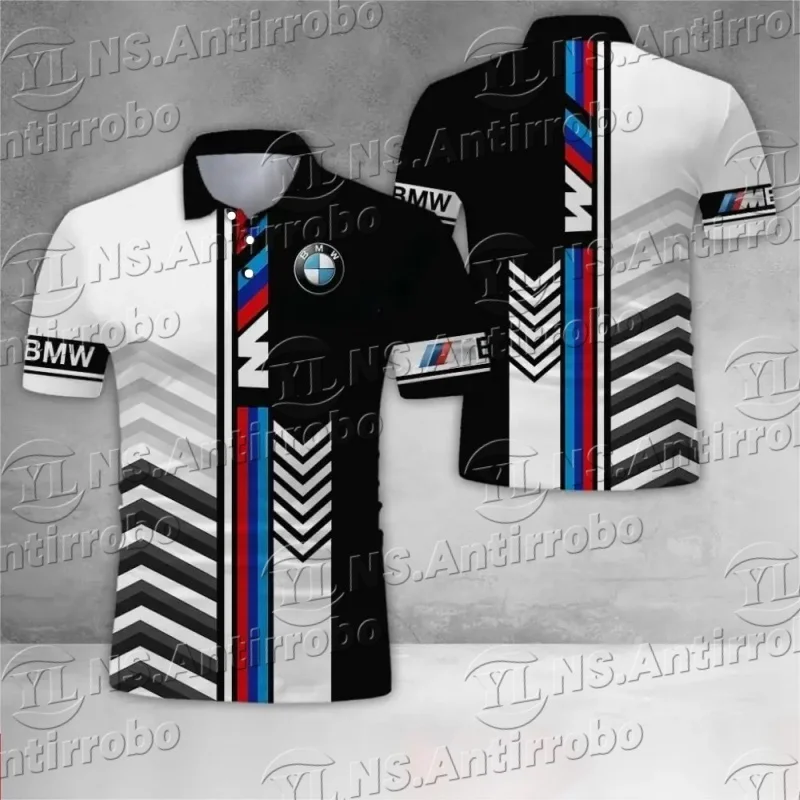 

Лето 25, уличный гоночный трикотаж MOTO для бездорожья, рубашка-поло для мужчин и женщин, дышащая быстросохнущая одежда для езды на Bmw Motorrad