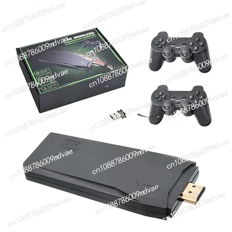 M8 4K HD TV Stick, Built in 3500/10000 Games, Video with Wireless Controller, Console for PS4, Hot Sale