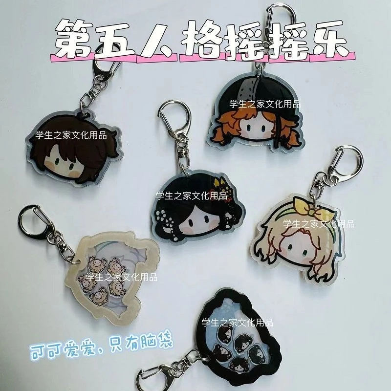 

Anime Identity Ⅴ Luca Balsa Michiko Memory Cheerleader. Cosplay YoYo Pendant Keychain Cute Q Version High Appearance Level Gift