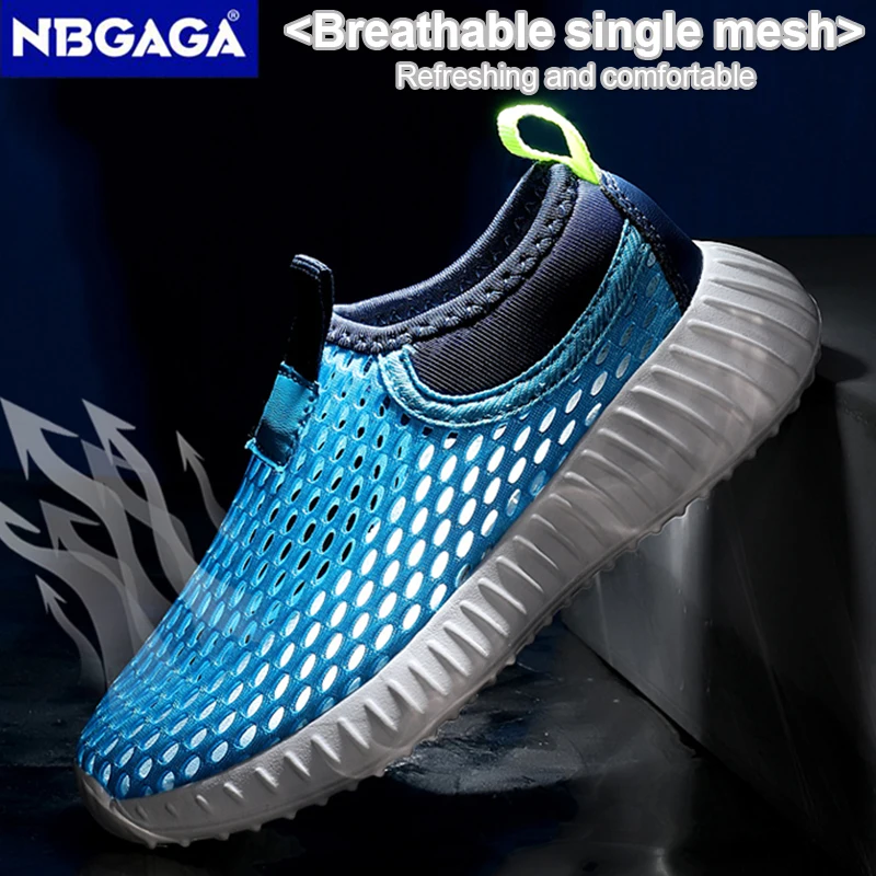 Sneaker per bambini traspirante scarpe sportive per ragazzi estate rete singola bambini ragazza scarpe da passeggio per scuola Casual scarpe da