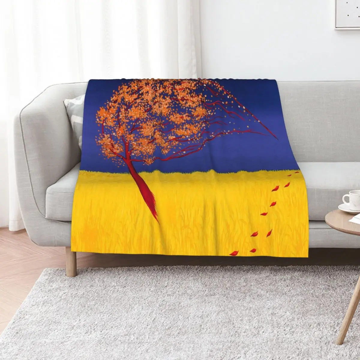 Dancing Tree Throw Blanket Blankets For Baby Luxury Tourist warm winter Winter beds manga Blankets
