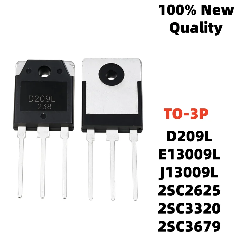 5UNITS J13009L 2SC3679 D209L E13009L TO-3P 2SC2625 2SC3320 Switching transistor Brand New In Stock