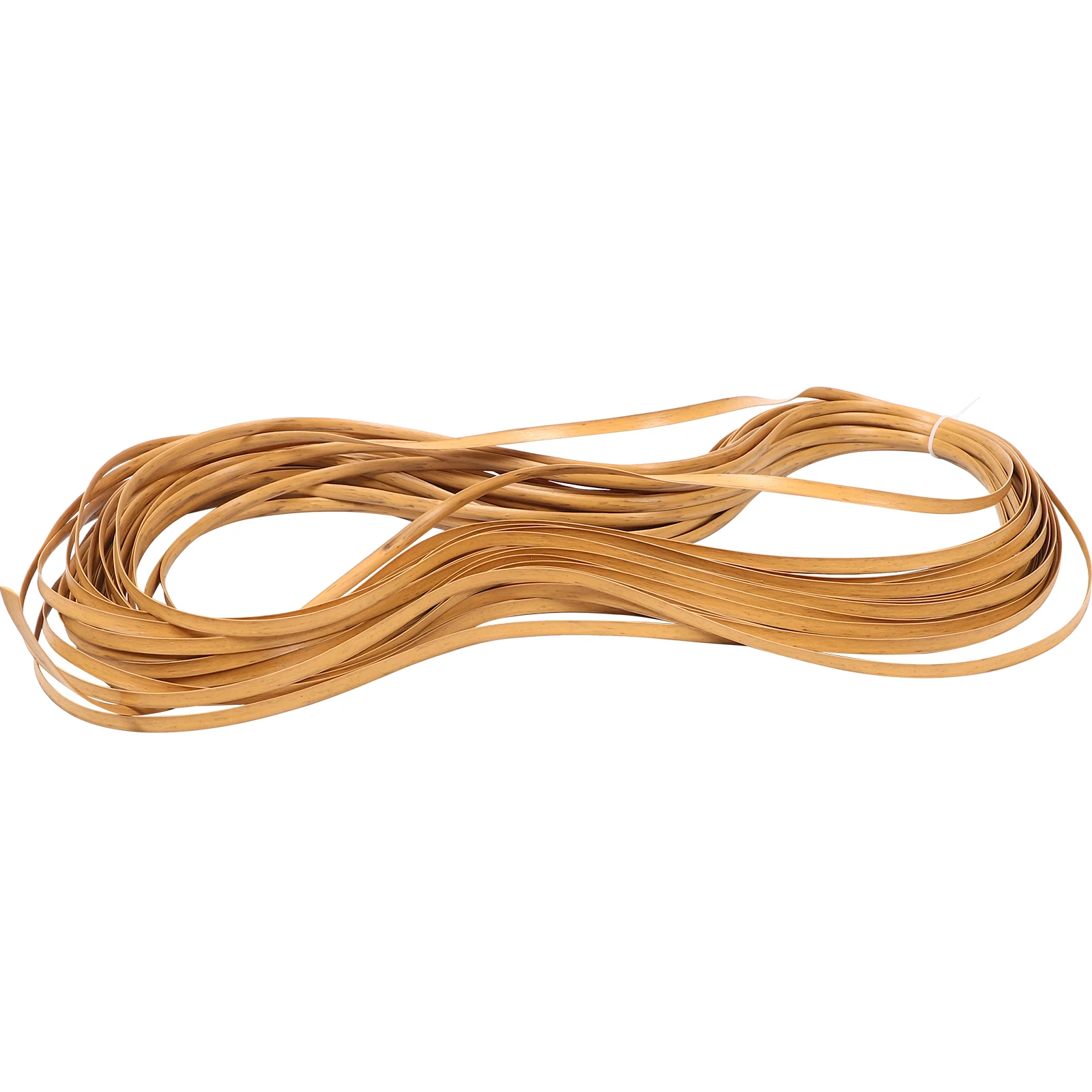 

1 Roll Natural Pe Plastic Rattan Material For Diy Crafts Weaving Repairing Chair Cabinet Decor Lightweight Multifunctional Fake