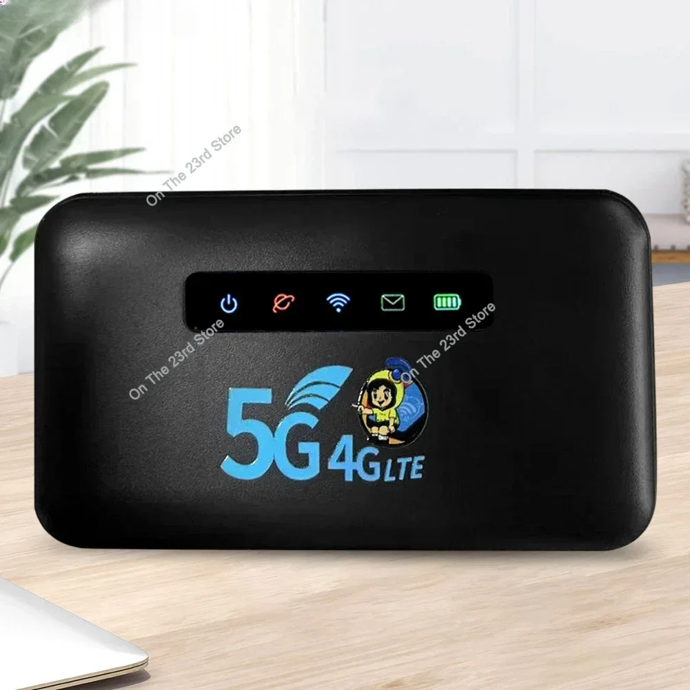 4G/5G Mobile WIFI Router 150Mbps 4G LTE Wireless Router Mit Sim Karte Slot tragbare Tasche MiFi Modem Auto Mobile Wifi Hotspot