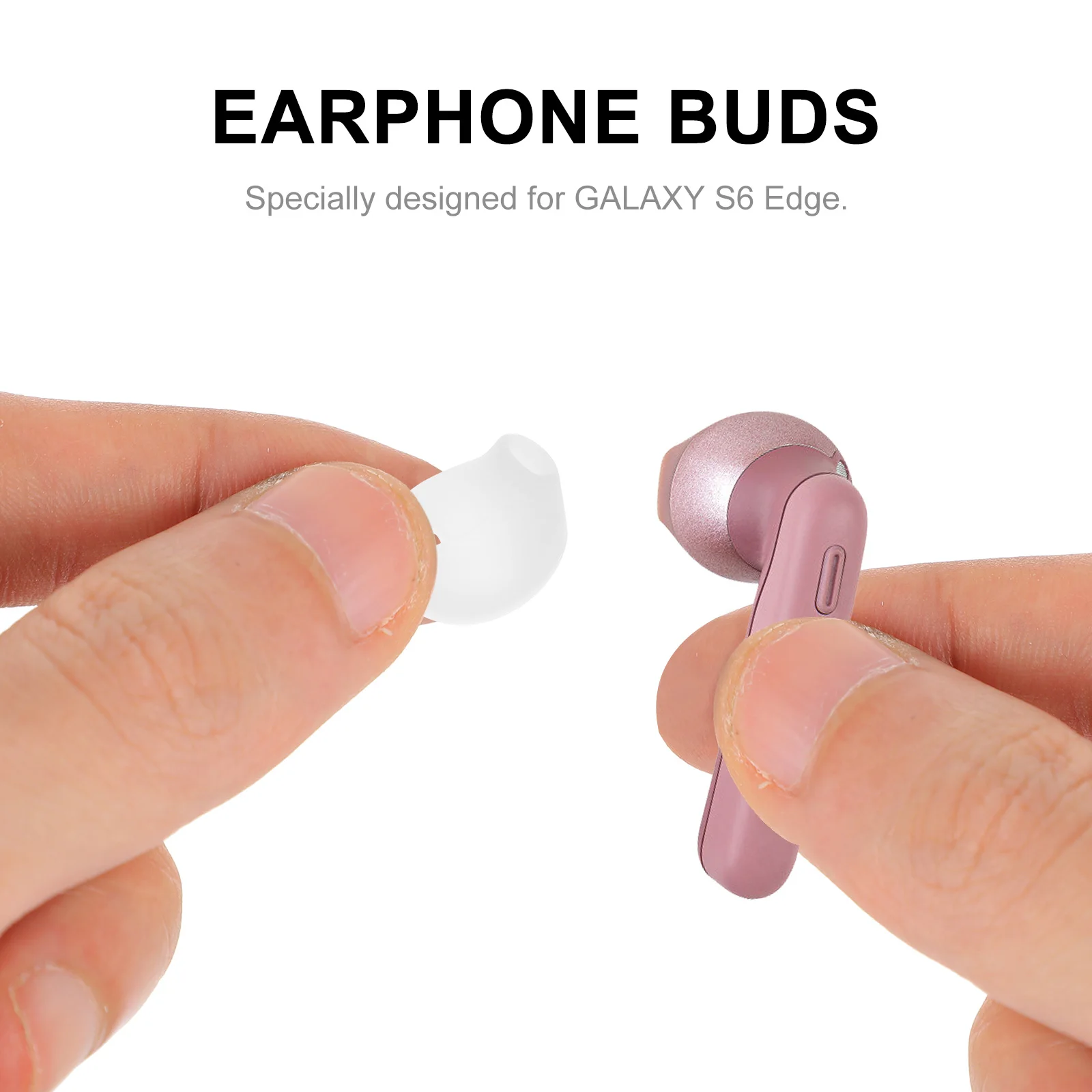 

Soft Premium Silicone Earbuds Caps Replacement Non-Slip For Edge White Earphone Cover Earbuds Case Hunting Accessories