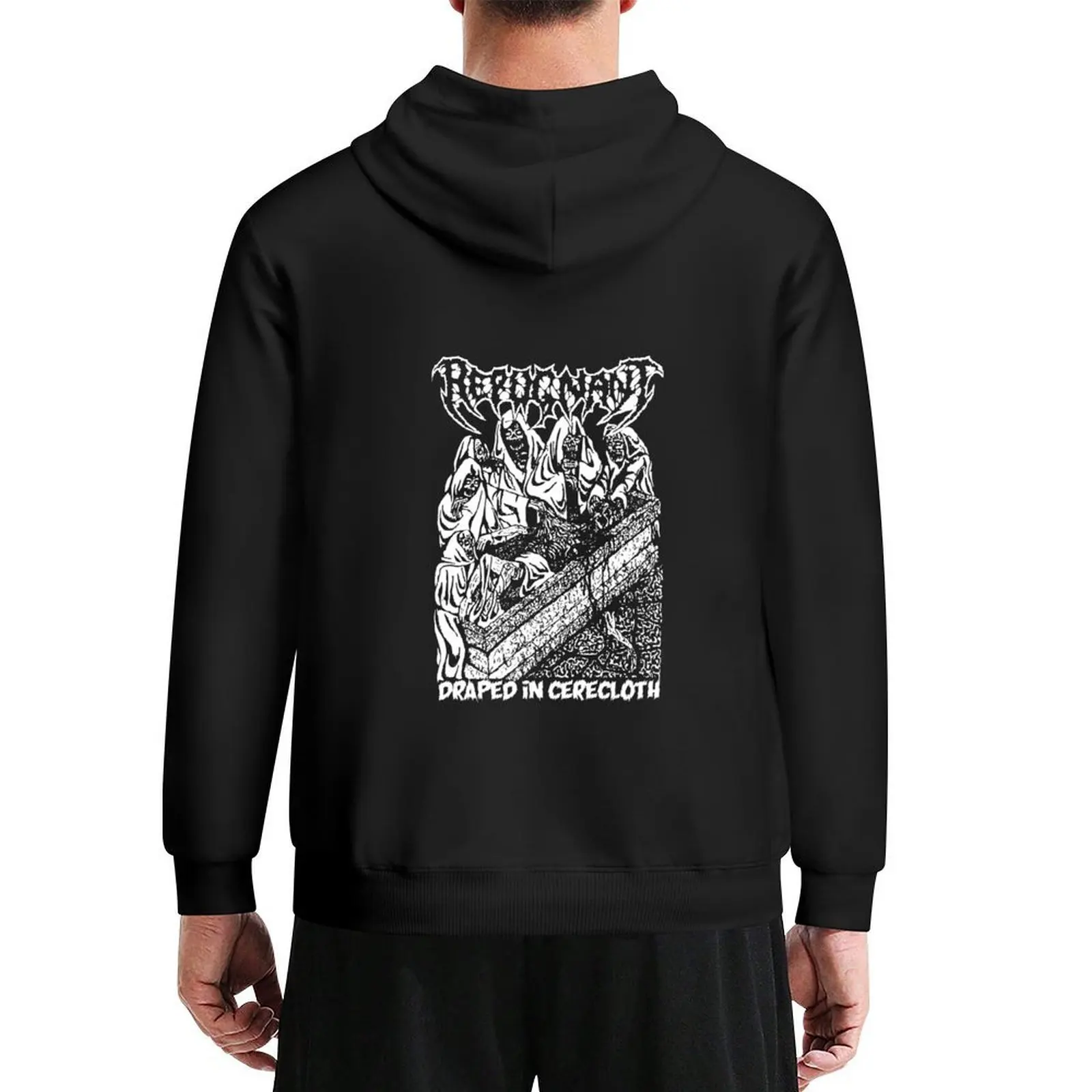 

REPUGNANT - Draped In Cerecloth Hoodie anime clothing clothes for men aesthetic clothing mens clothes hoodie oversize