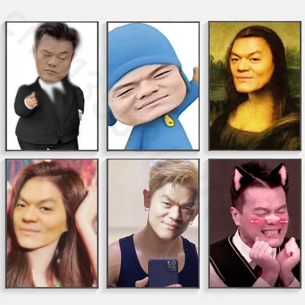 J-JYP Meme Modern Throw Classic Poster Wall art print art suitable for living room bedroom bar parlor home decoration gift