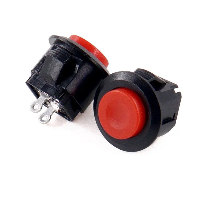 DS-500 Drukknop 14 mm 3A/250VAC Kortstondig Zelfreset Rond Geen slot Normaal open Rood Blauw Geel Wit Groen Zwart