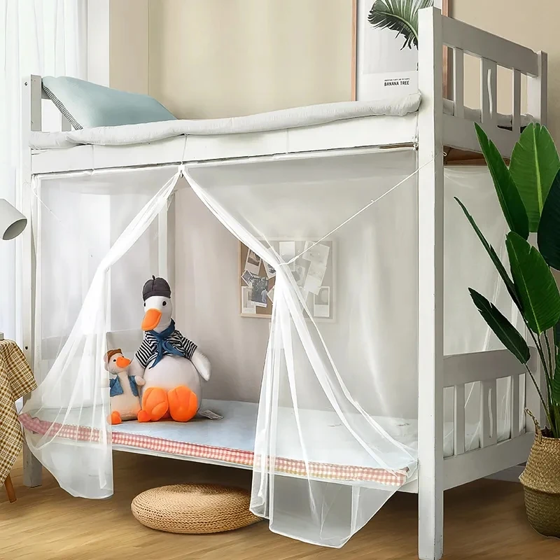 Dustproof Mosquito Net for Student Dormitory Bed, Mosquito Net, Anti-dustproof Mesh, Home Bedroom Single Bed Mosquito Net