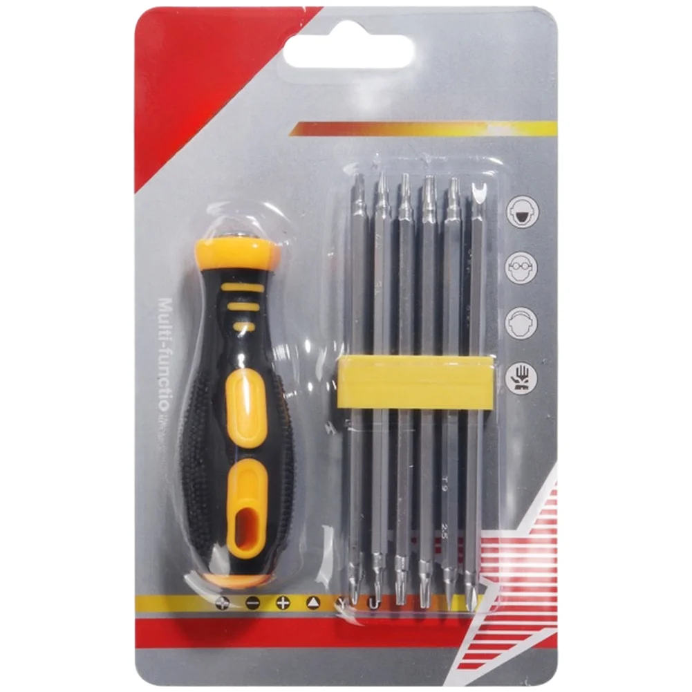 12-in-1 Precision Screwdriver Set for Tech Enthusiasts and DIY Users Repairing Phones Watches Laptops and More