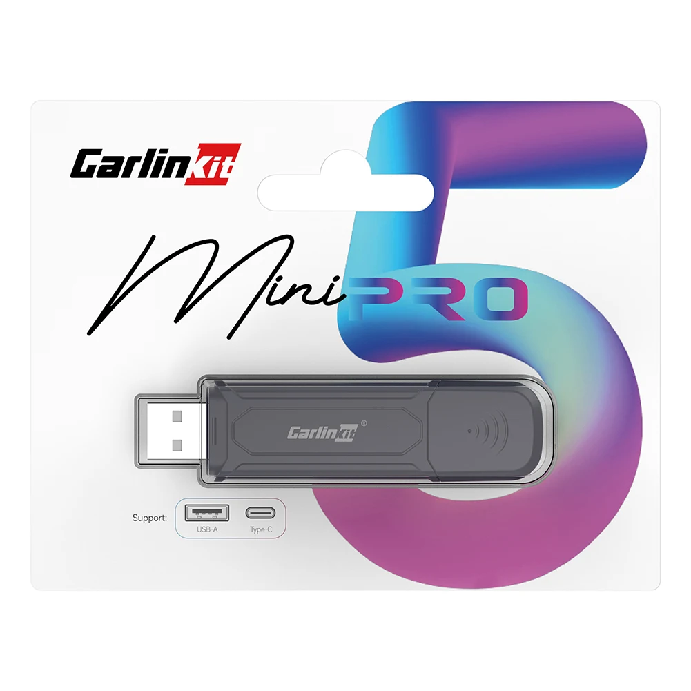 Carlinkit Mini SE Pro Wireless Carplay Android Auto-Adapter für intelligente Autosysteme OTA Upgrade Ble Wifi Wireless Connection