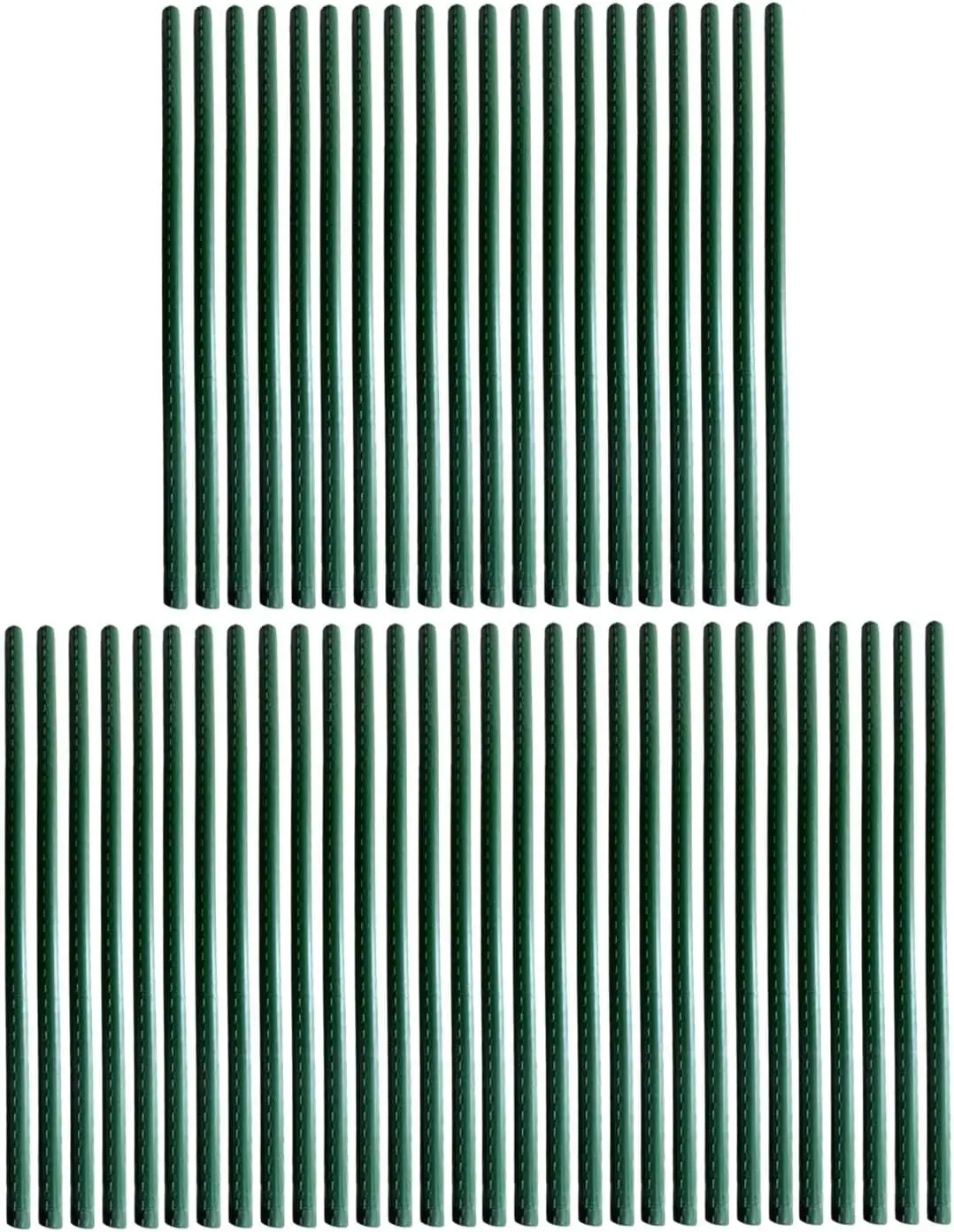 50 Pieces Garden Stakes Plant Stakes Tomato Stakes Plant Sticks Resistant Material Adjustable Design Gardening Accessory Suitabl