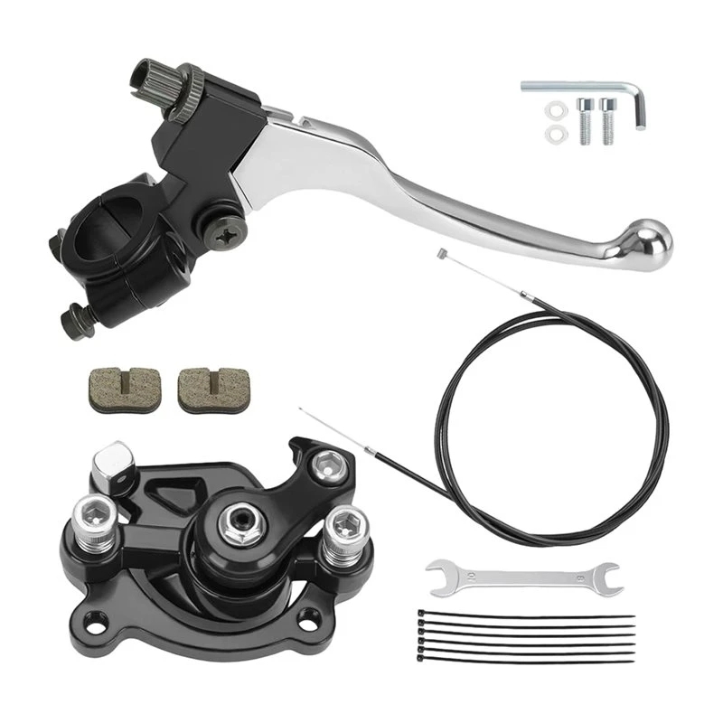 【Supernew】Mini Bike Caliper Brake Lever Replacement Kit For Coleman CT100U Disc Brake System With Included Replacement Parts