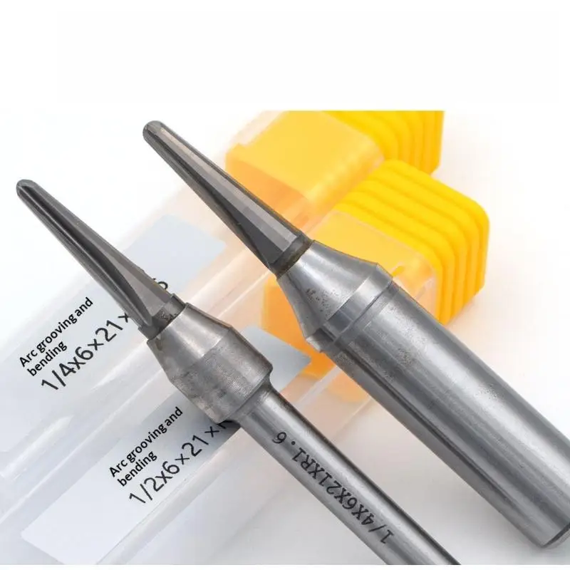 

1 шт. прецизионные V-образные инструменты, фреза для обработки канавок, деревообрабатывающий фрезерный станок для гибки древесины, фрезерование круговых канавок