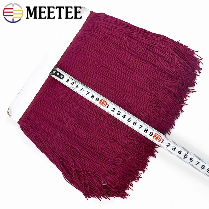 1-5Meters 20cm Tassel Fringe For Sewing Dresses Decoration Ribbon Curtains Lace Trim Band Clothes Fringes Fabric DIY Accessories