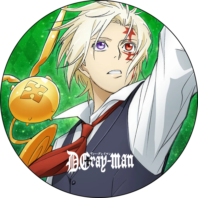 Badges de dessin animé D.Gray-man, Allen Walker Lenalee Lee Yu Kanda, broches de Cosplay, figurines de dessin animé, boutons en émail, ornements de sac à dos