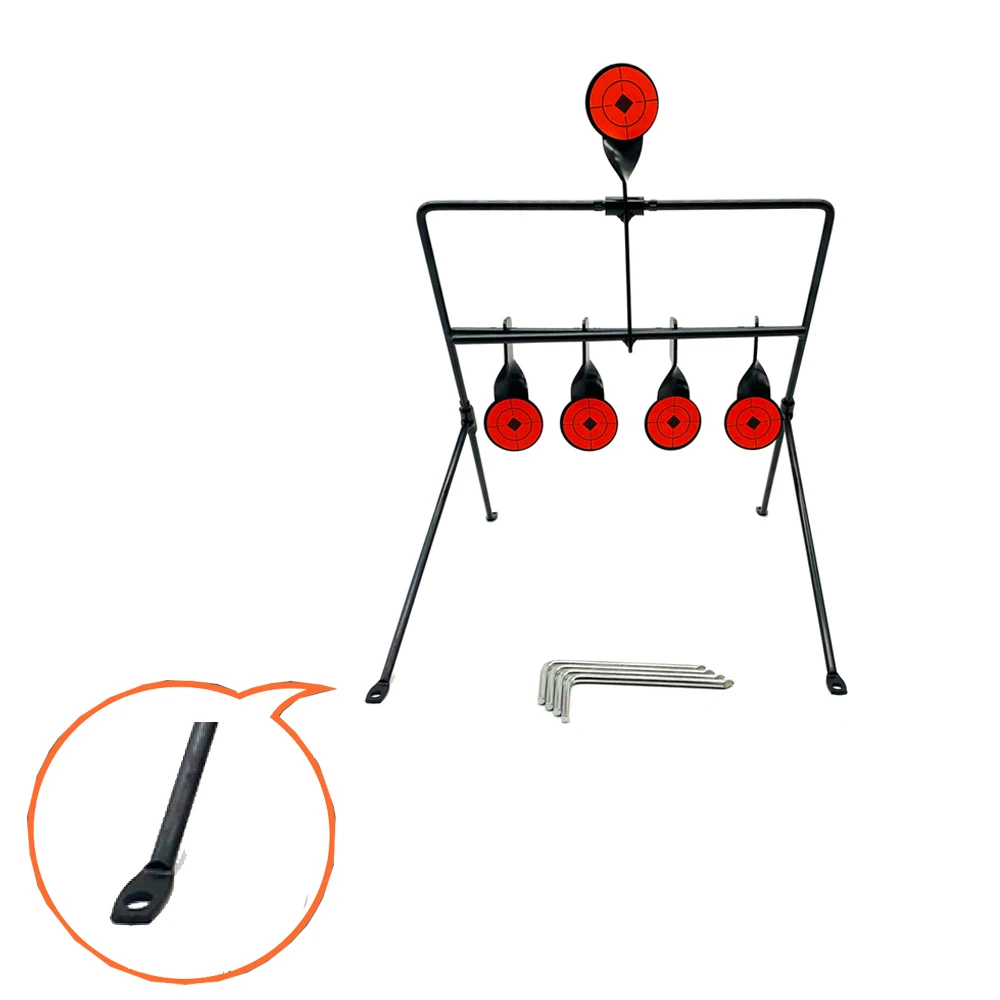 Shoot-to Reset Air Pellet Gun Steel Targets Classic & Upgraded