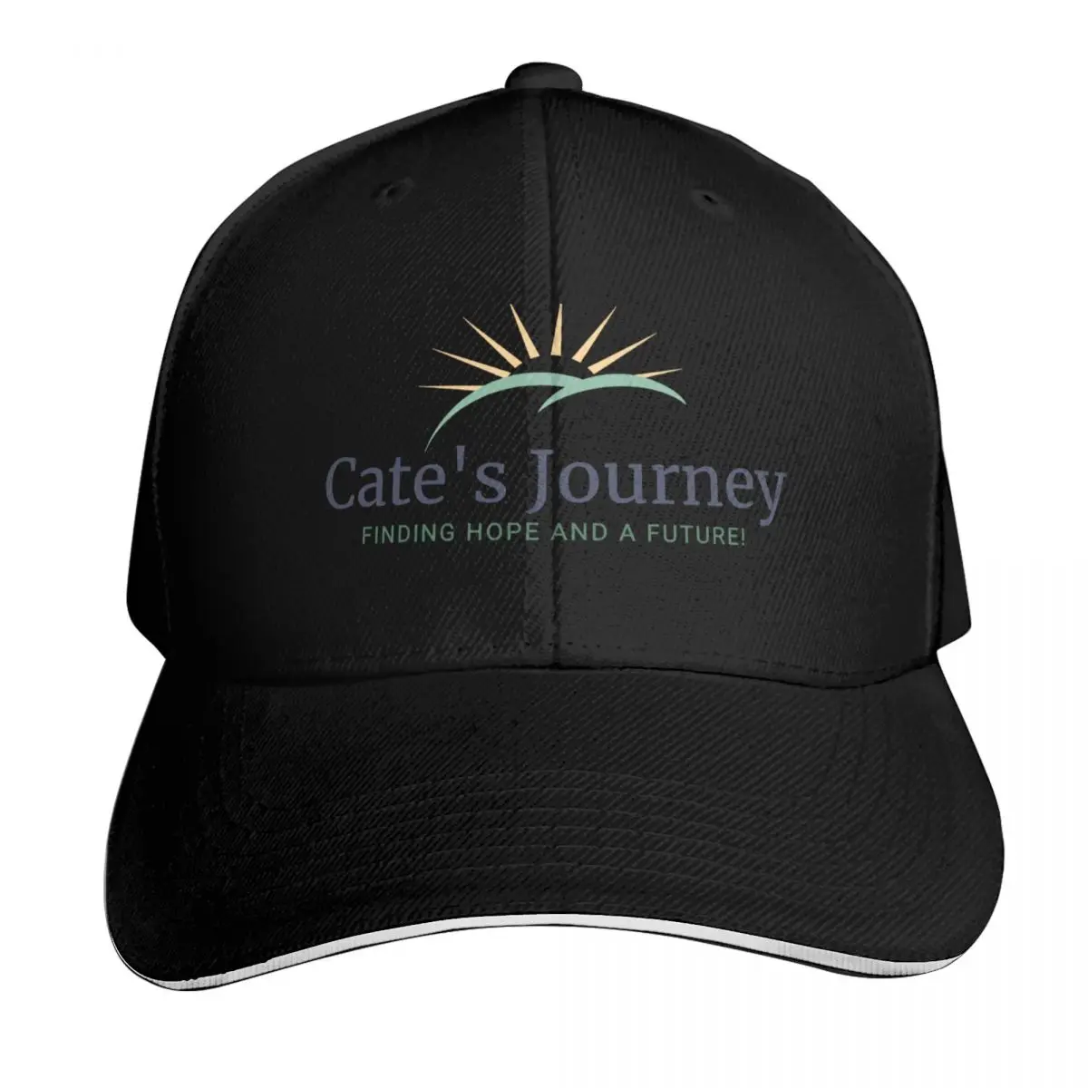 Cate's Journey Baseball Cap Gift for Him Her Casual Daily Wear Quick Dry Performance