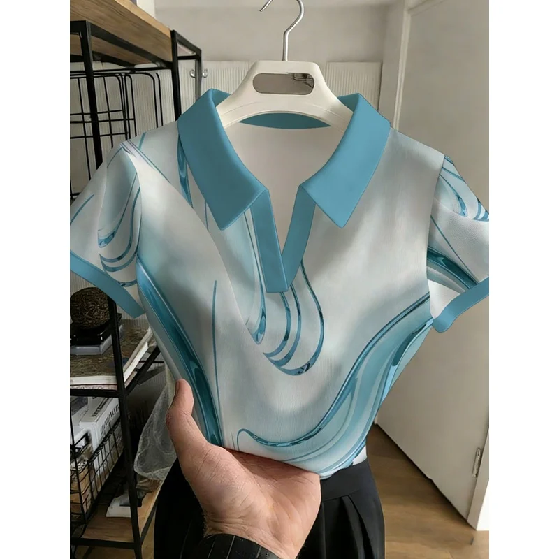 Women's Versatile Button-Free Polo Shirt – Stylish Work-to-Weekend Top