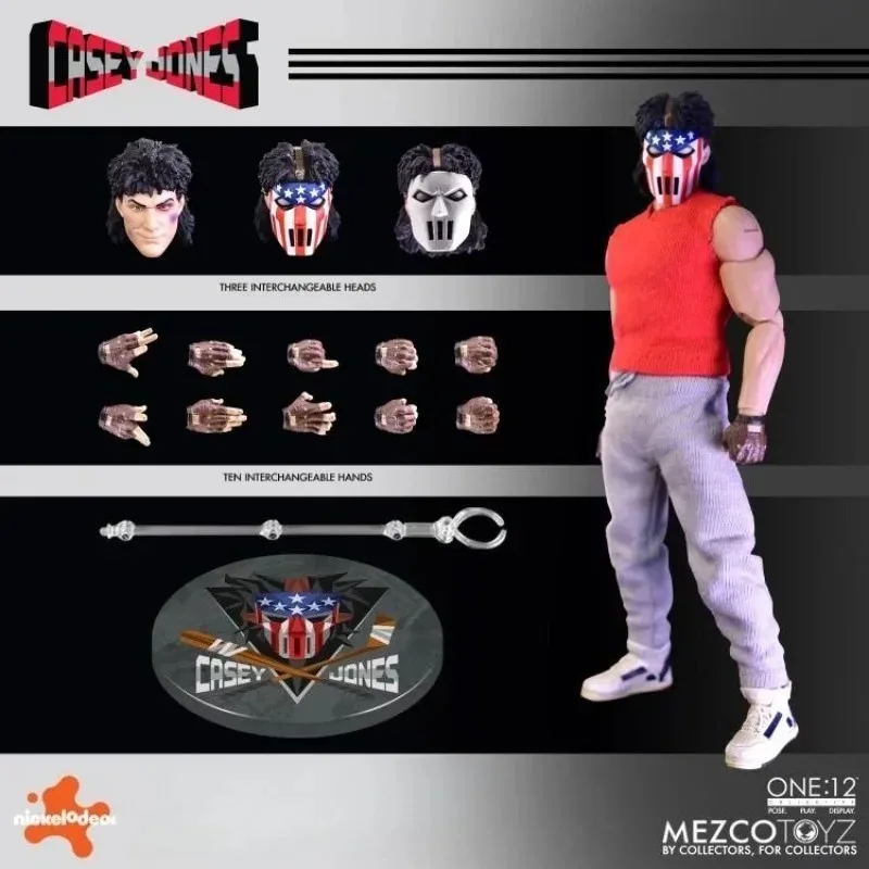 

В наличии: Коллекционная фигурка Кейси Джонса из мультфильма «Черепашки-ниндзя» (Ezco), модель для хобби и коллекционирования