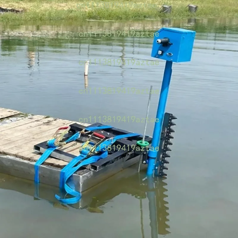 48V Submersible Aquatic Weed Mower Electric Pond Reed Water Grass Harvester Custom Underwater Lawn Mower
