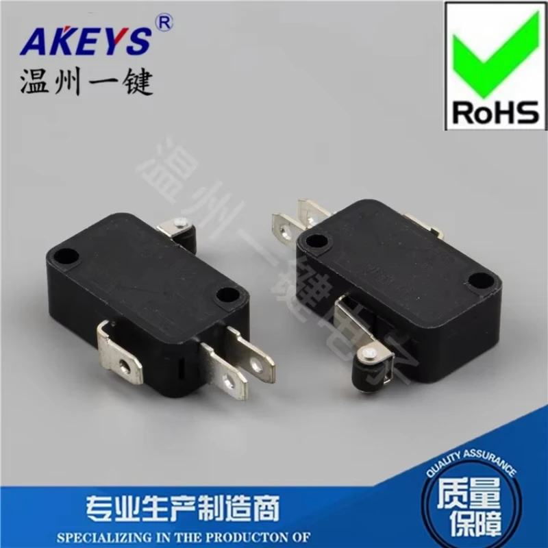 10pcs MS-020 High Quality Microsoft Mouse Switch Rectangular Connector Button Big Micro Three Feet with Wheels