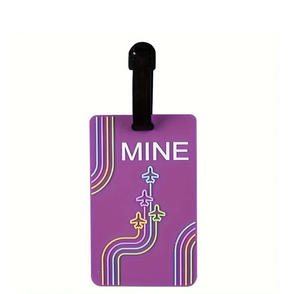 3pcs  Luggage Tag Pink Series Party Gifts for Girls and Boys Design Luggage Accessories Easy to Identify Luggage Backpack Tags