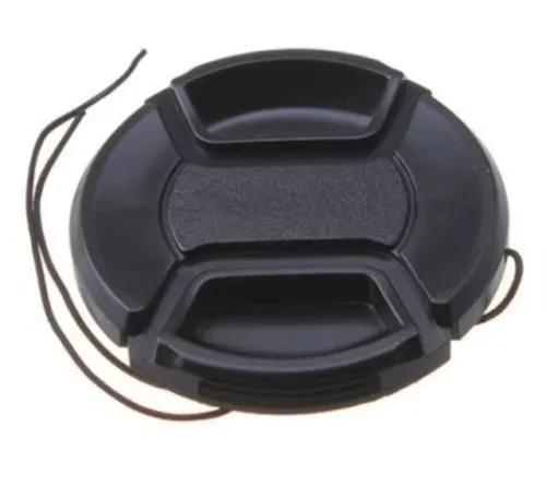 100PCS 37mm 40.5MM 46MM 49 55MM 58MM 62mm 67mm 72mm 77mm 82MM Center Pinch Snap-on Front Lens Cap For Camera Lens Filters