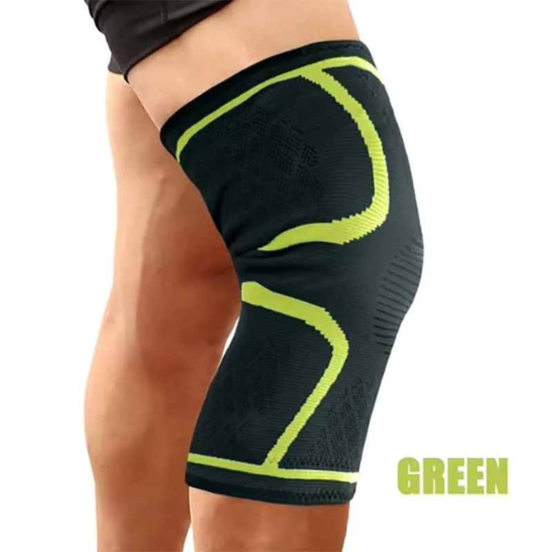1 Stück Unisex-Kniebandage, geeignet für Laufen, Wandern, Outdoor-Fitness, Radfahren, atmungsaktive Sport-Kniebandage