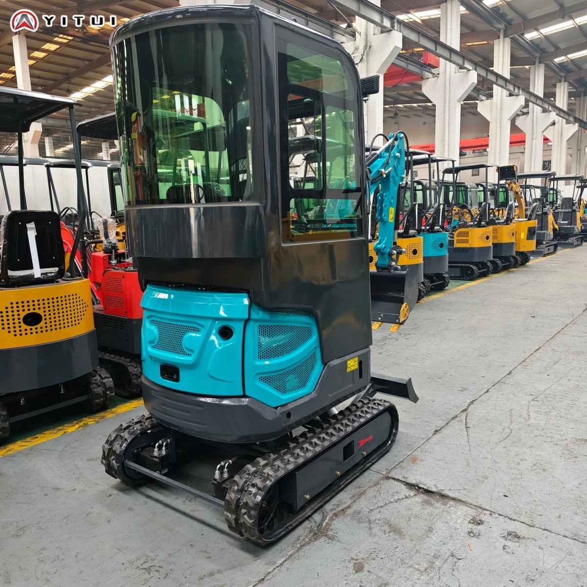 Fast Delivery 2 Ton Customized Multi Functional Mini Excavator Ce Epa Euro 5 Mini Excavator 1.8 Ton With Cab Diesel Engine