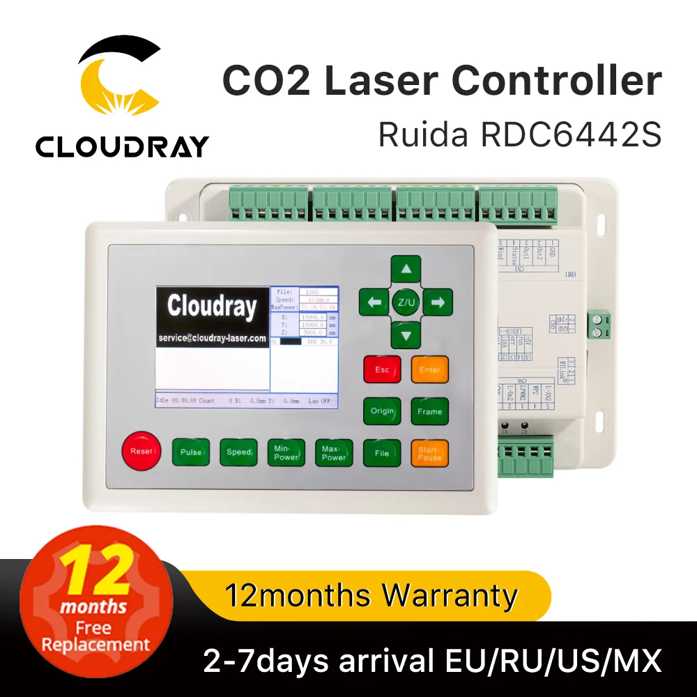 cloudray ruida controlador dsp para gravacao a laser e maquina de corte rd rdc6442g co2 rdc 6442 6442g 6442s 01