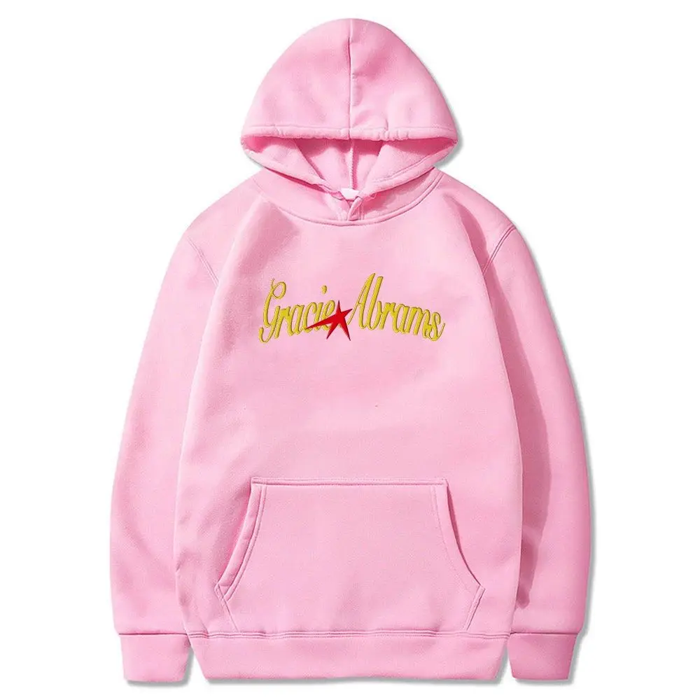 Gracie Abrams Hoodie Star Merch 2024 Tour Long Sleeve Streetwear Men Women Hooded Sweatshirt Fashion Clothes