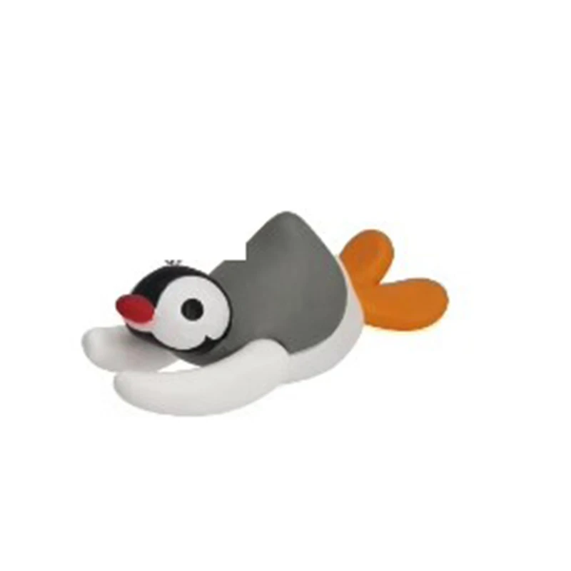 Pingu Figure Gashapon Pinga Action Figure Robby Pingu Anime Doll Kawaii Periphery Toy Christmas Gift for Kids