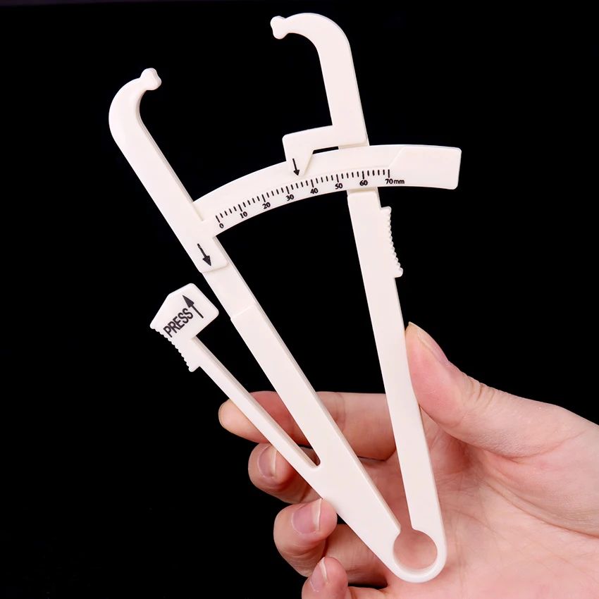 

Personal Body Fat Caliper Skin Analyzer,Measure Charts,Fitness Slim,Keep HealthTester,Body Fat Monitor, Sebum Meter Folder, 1 Pc