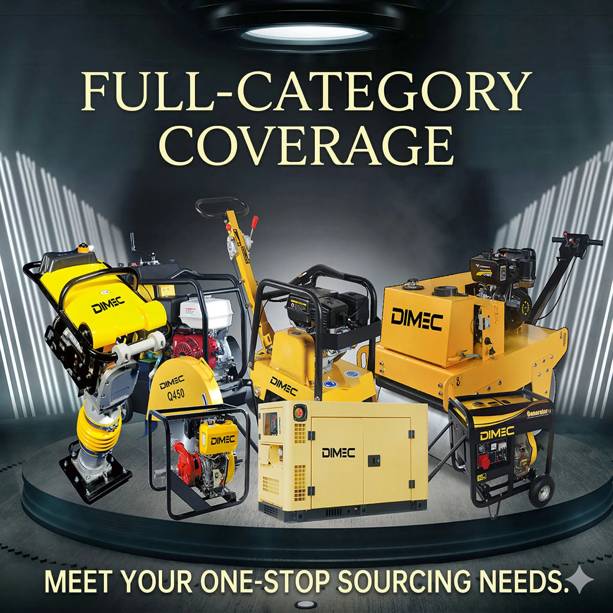 38kN Reversible Vibratory Plate Compactor, Dual  Energy-driven Engine Optional For Large Area Soil Compaction Work