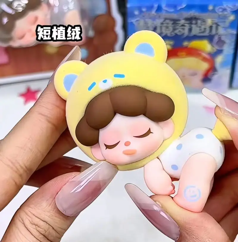 

Original Dodosugar Wendy Dream Adventure Series Blind Box Flocking Cute Gk Figure Collectible Home Ornament Gift For Fans Doll