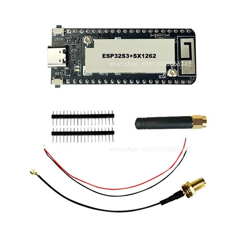 Low Power ESP32-S3 Development Board, SX1262 LoRa Module Compatible with Arduino, Meshtastic Wireless Communication Board