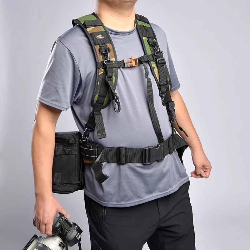 tool belt Bag Double Shoulder Photography Camera Strap Multifunctional Decompression Lens Tube Waist Fast Hanging SLR Camera