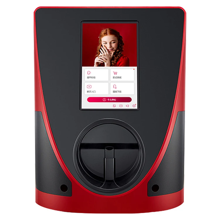 Digital Nail Art Printer Machine All-in-One Printing Drying System For Nail Salon