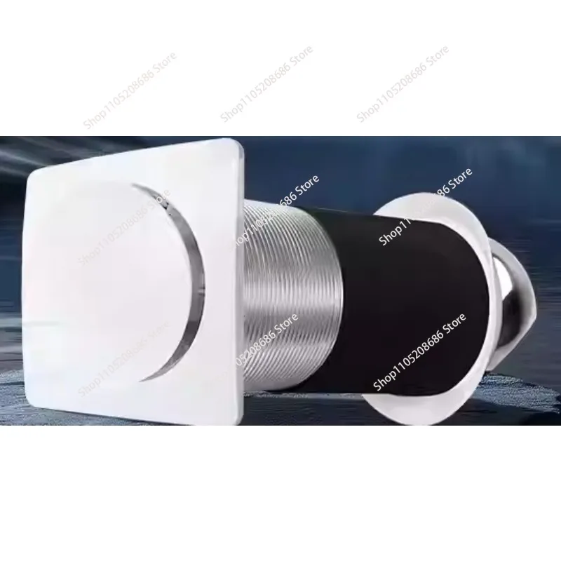 Wall-Mounted Fresh Air Ventilation System for Homes, Powerful Sealed Exhaust Fan for Basements