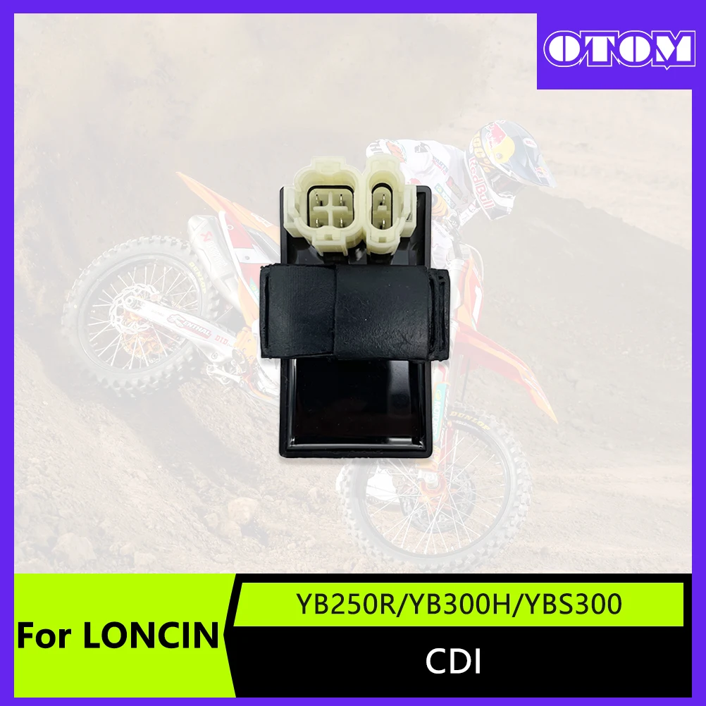 OTOM Motorcycle CDI Ignition Igniter High Performance Parts 6 Pins CDI Box Unit For kews K23 LONCIN YB250R YB300H YBS300 Engines