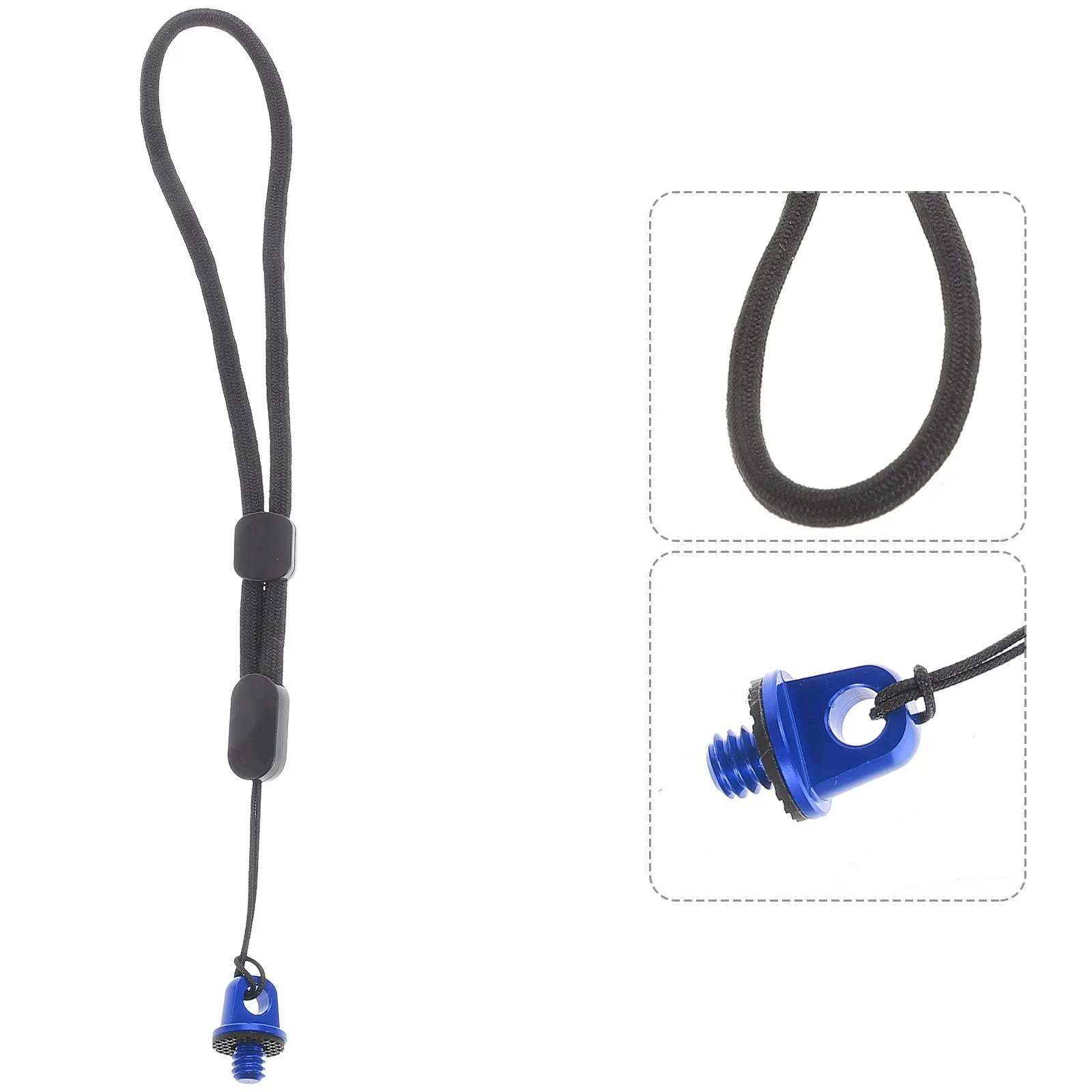 1Set Metal Camera Strap Fixing Screw for Dslr Gimbal Tripod Mount Adjustable Wrist Lanyard Outdoor Travel Photography