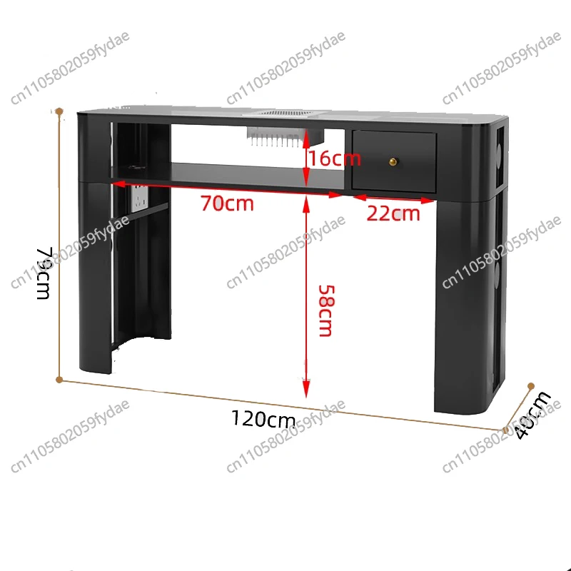 Luxury Beauty Nail Table Professional Display Equipment Manicurist Tables Drawers De  Home Furnishings