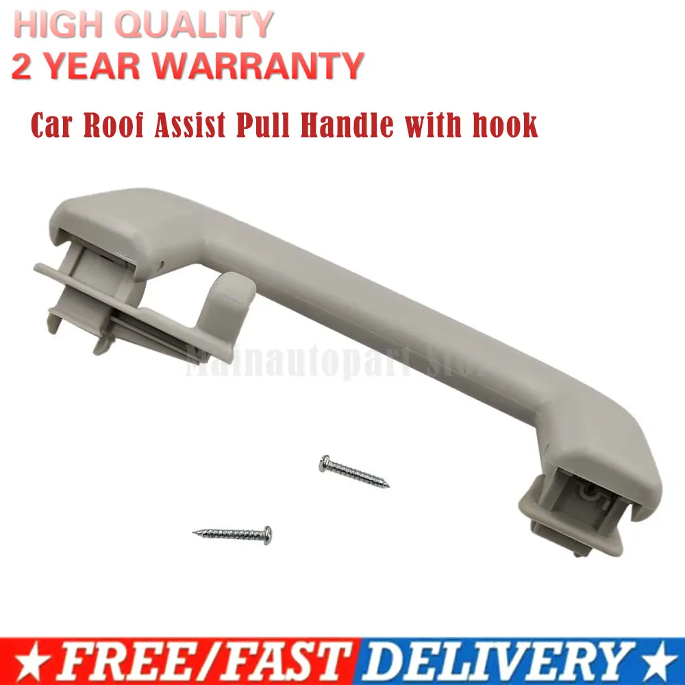 

CJ5Z-7831406-AA Rear left right Car Roof Assist Pull Handle with hook for Ford Escape Kuga 2013-2019 Car Inside Auxiliary Handle