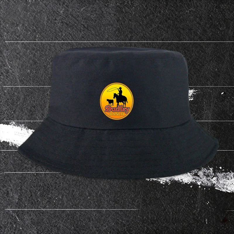 Sombrero de Pescador con Estampado de Rancho, Sombrero de Pescador para Parejas de Dudley Ranch, Adecuado para Uso Casual, Regalos Festivos, Complementos Diarios, Unisex