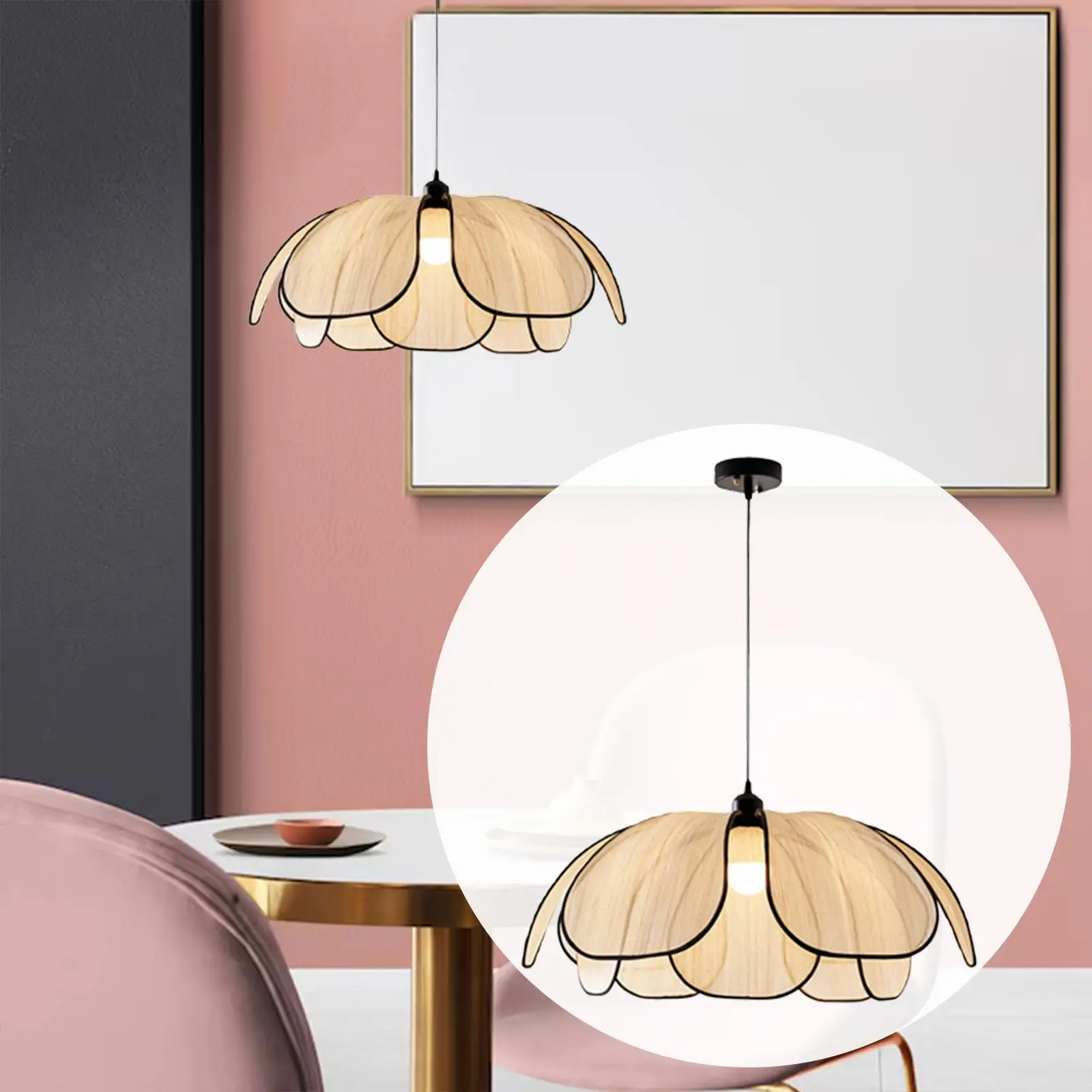 

Hanging Pendant Light Fixture for Home Decoration Gifts Ceiling Light Pendant for Hallway Cafe Bedroom Kitchen Laundry Room