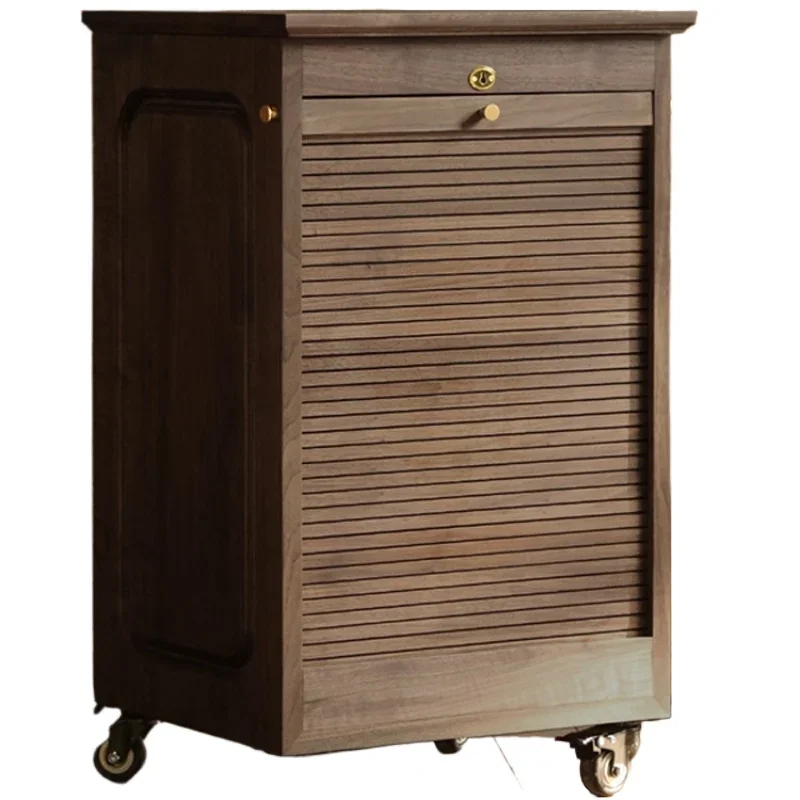 

Dental Cabinet, North American Black Walnut Medieval Cultural Play Jewelry Box Locker