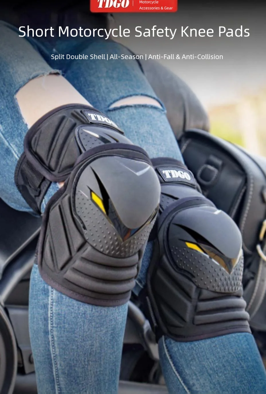 Motorcycle Knee Pad Elbow Prot - Motorcycle Gear For Sale recension och pris