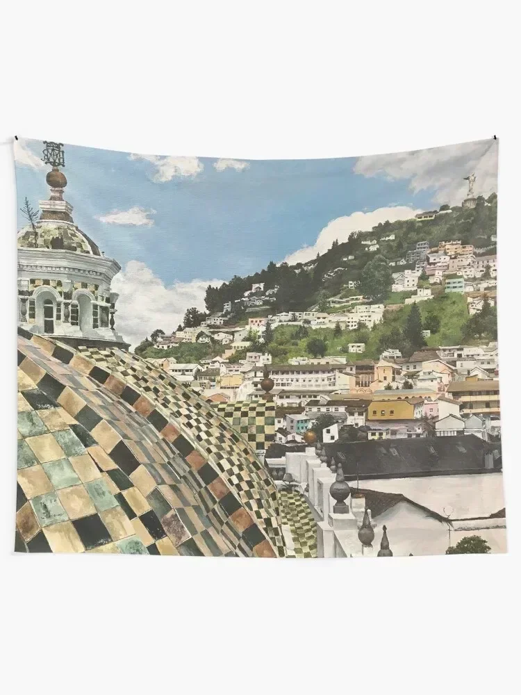 Overlooking Quito, Ecuador Tapestry Custom Decoration Pictures Room Wall Decorative Wall Tapestry