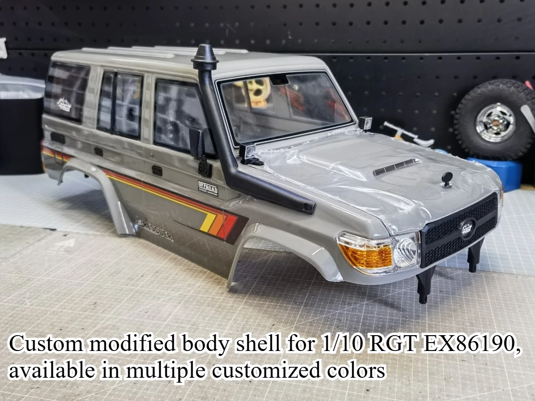 RC Rock Crawler Personalized Custom Body Shell For RGT EX86190 Multiple Available Colors Decorative Exterior Upgrade Accessories